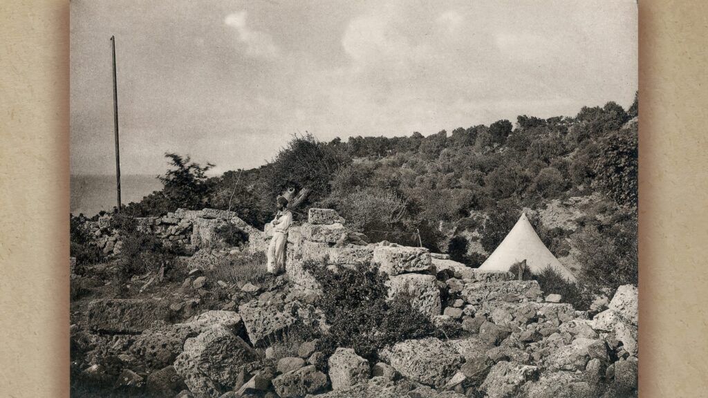 „Ruinenviereck“. ΒΑ γωνία από εσωτερικά.